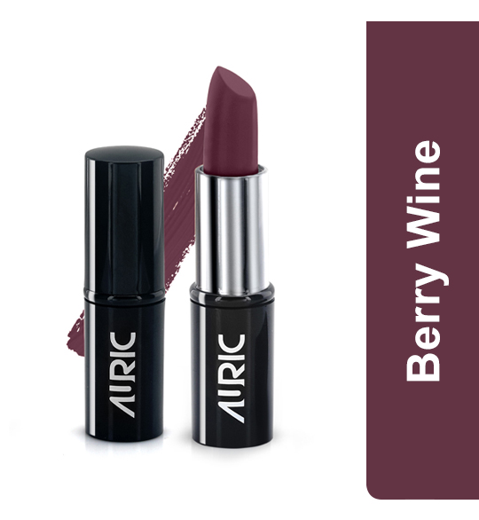Auric MatteRich Lipstick, Berry Wine - 4.2g