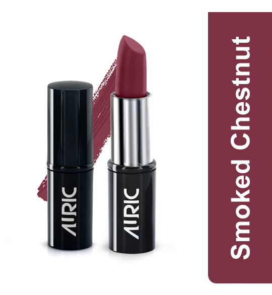 Auric MatteRich Lipstick, Smoked Chestnut - 4.2g