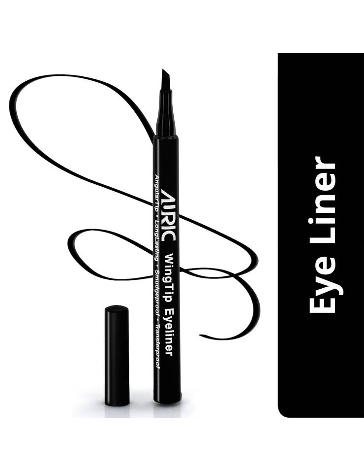 Auric WingTip Eyeliner, Matt Black - 1.2 ml