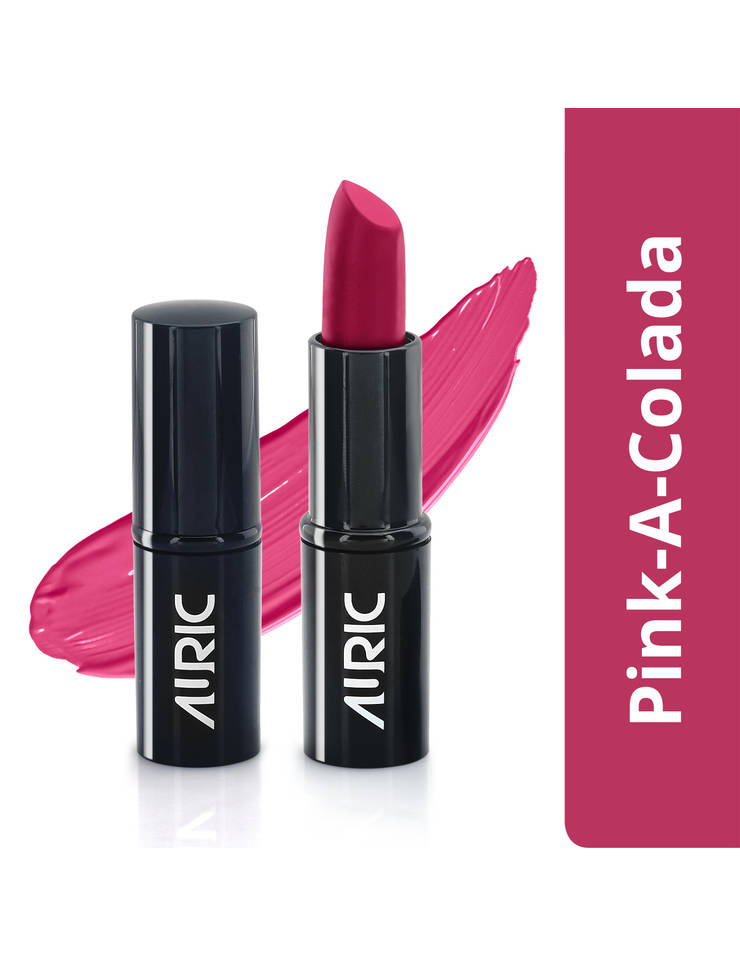 Auric MoistureLock Lipstick, Pink-a-colada