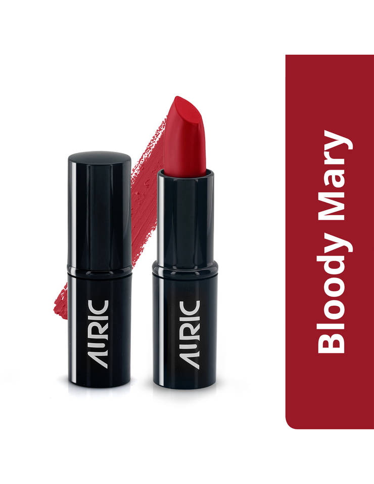Auric MatteCreme Lipstick, Bloody Mary - 4 g