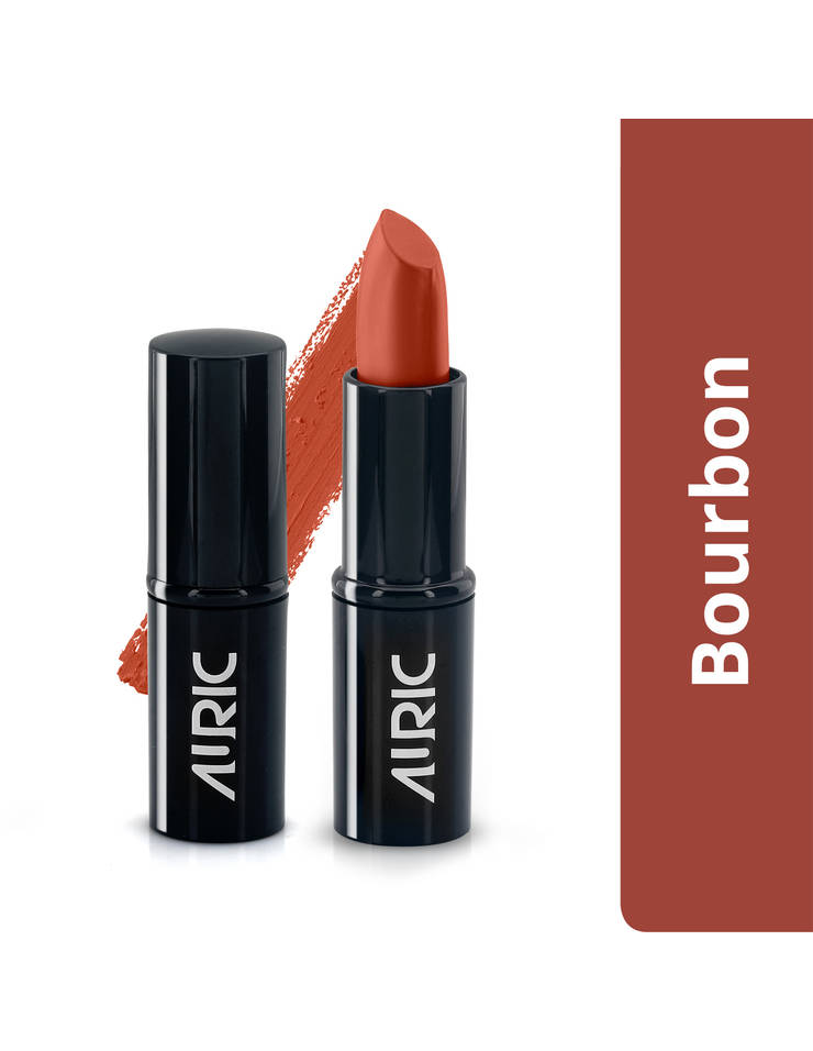 Auric MatteCreme Lipstick, Bourbon - 4 g