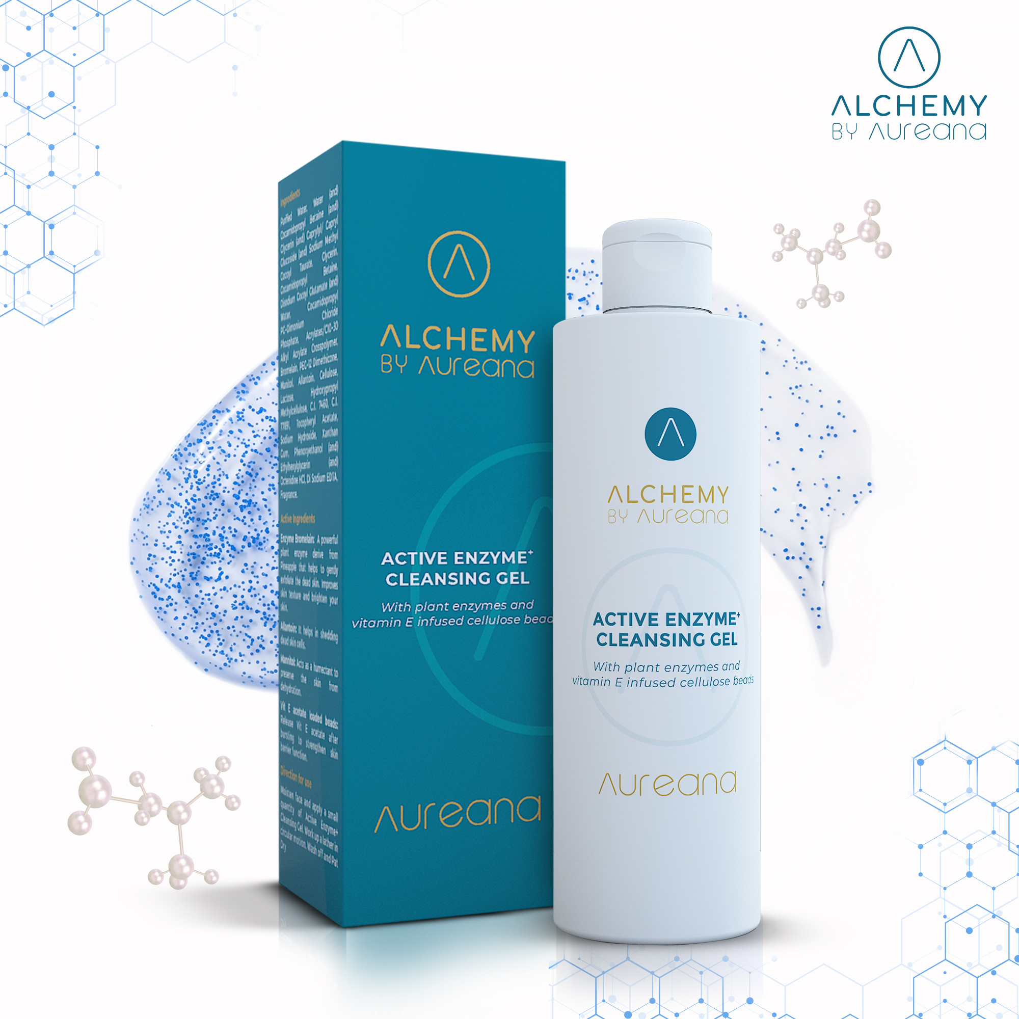 Alchemy By Aureana Active Enzyme+ Cleansing Gel 100ml