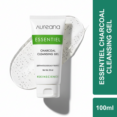 Aureana Essentiel Charcoal Cleansing Gel - 100 ml