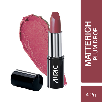 Auric MatteRich Lipstick, Plum Drop - 4.2g