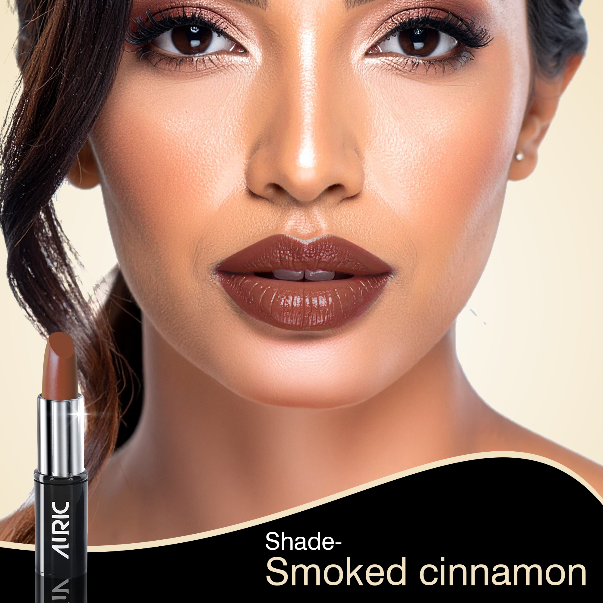 Auric MatteRich Lipstick, Smoked cinnamon - 4.2g
