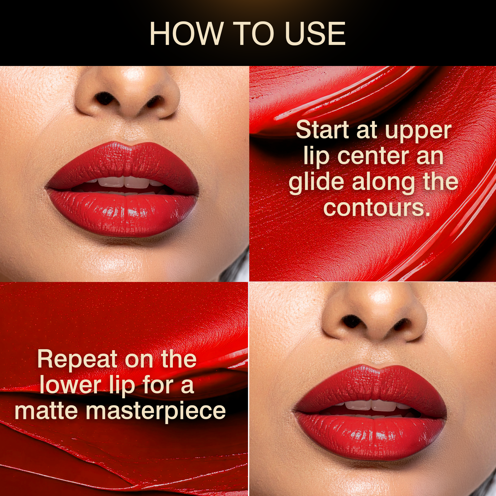 Auric MoistureSeal Lipstick, Red Moon - 4.2g