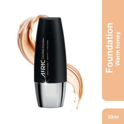 Auric CoverMatte Foundation, Warm honey - 30 ml