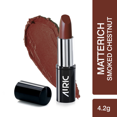 Auric MatteRich Lipstick, Smoked Chestnut - 4.2g