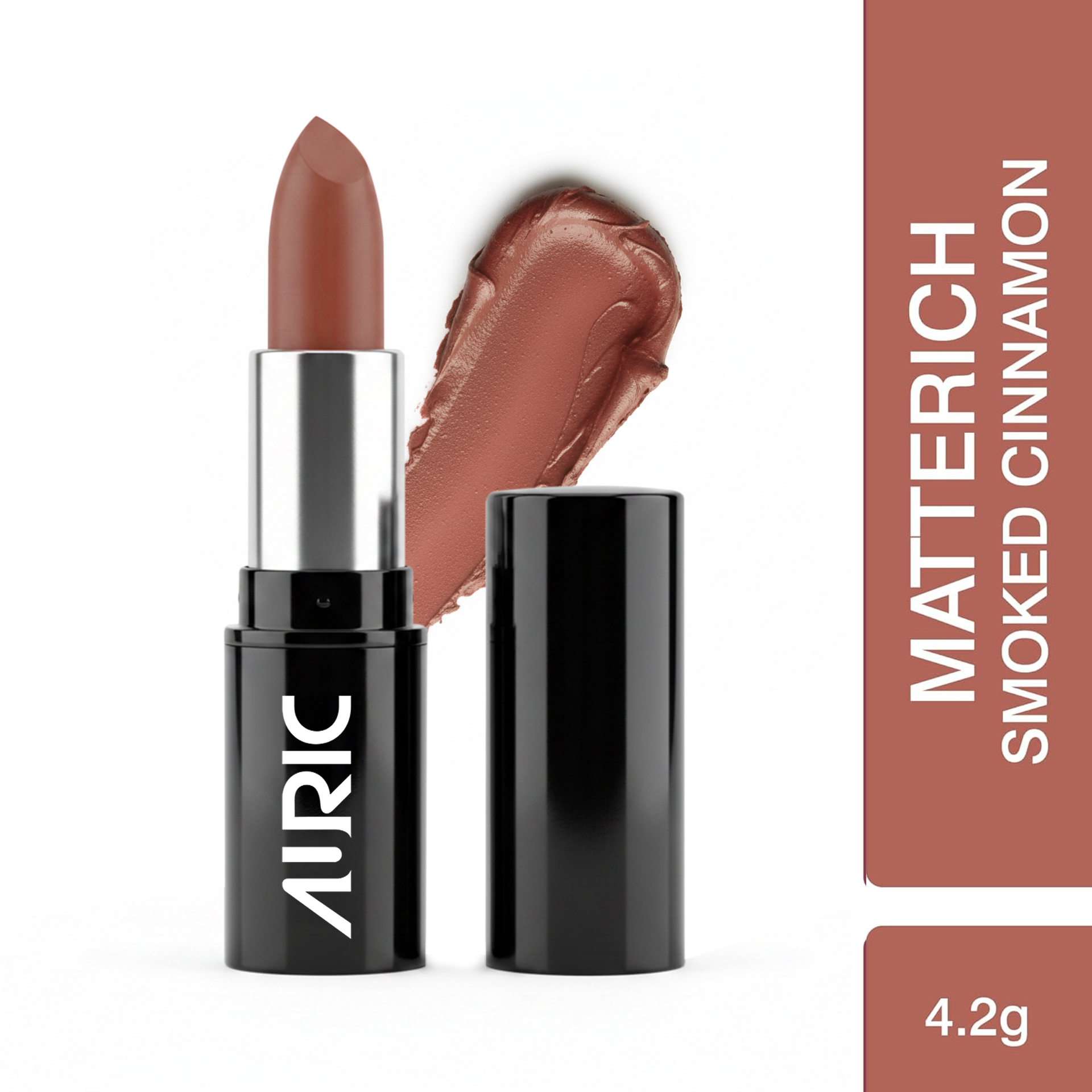 Auric MatteRich Lipstick, Smoked cinnamon - 4.2g