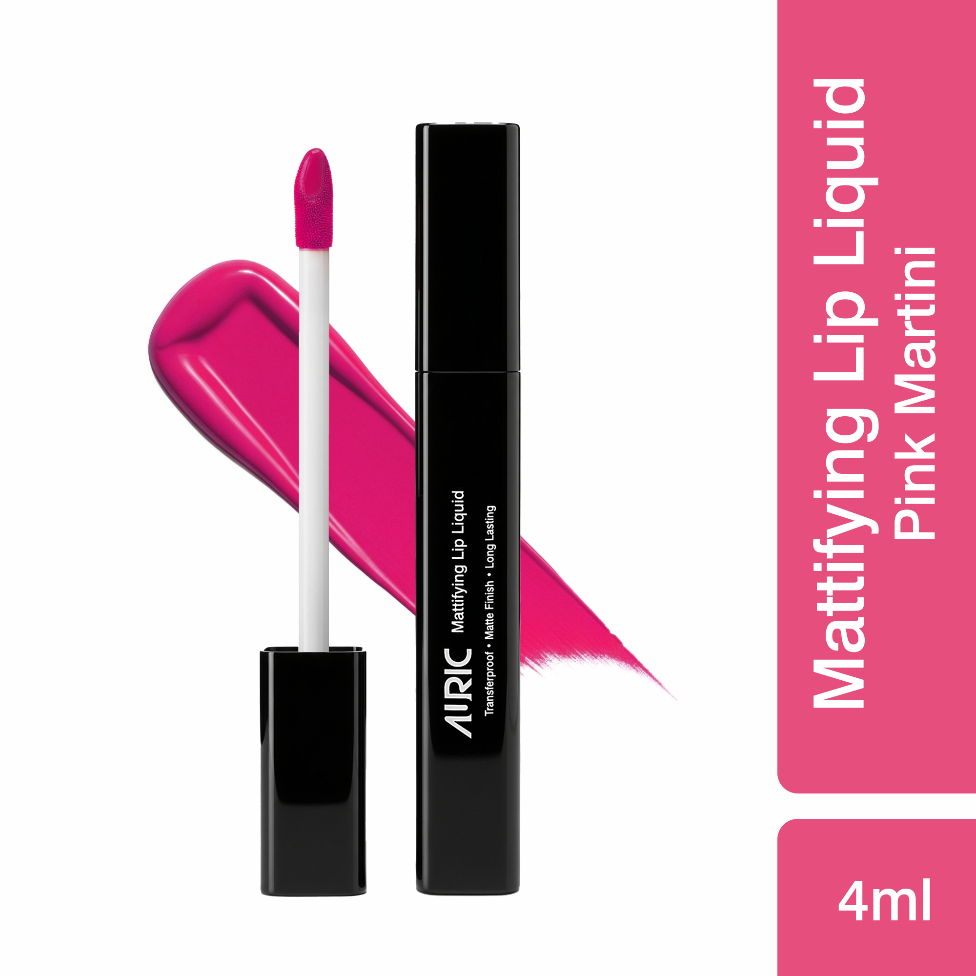 Auric Mattifying Lip Liquid Pink Martini - 4 ml