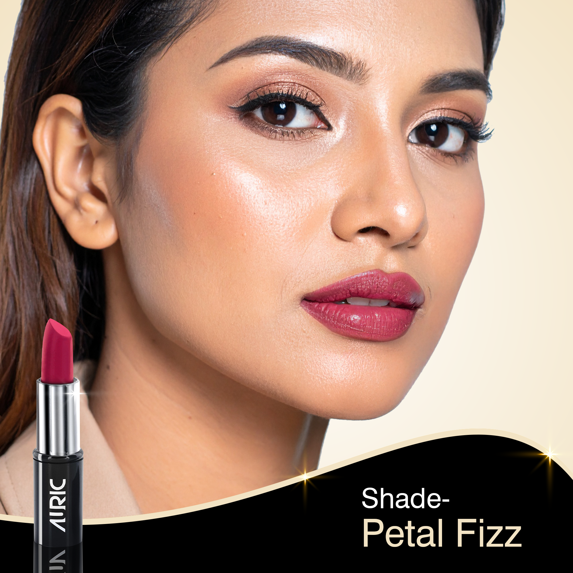 Auric MoistureSeal Lipstick, Petal Fizz - 4.2g