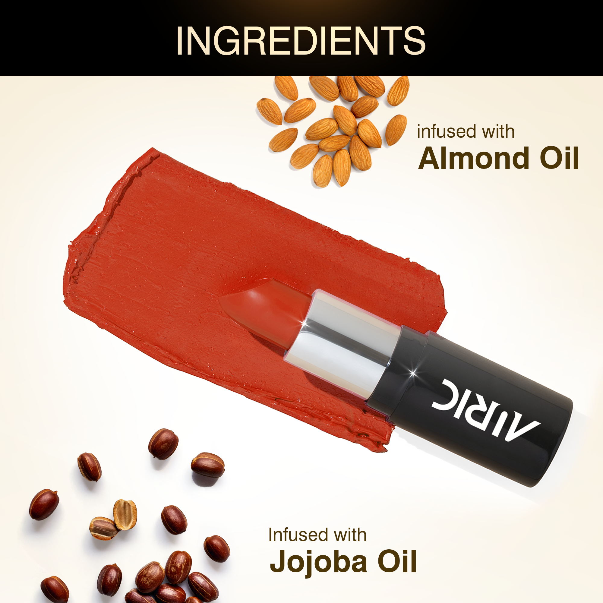 Auric MoistureSeal Lipstick, Toffee Amber - 4.2g