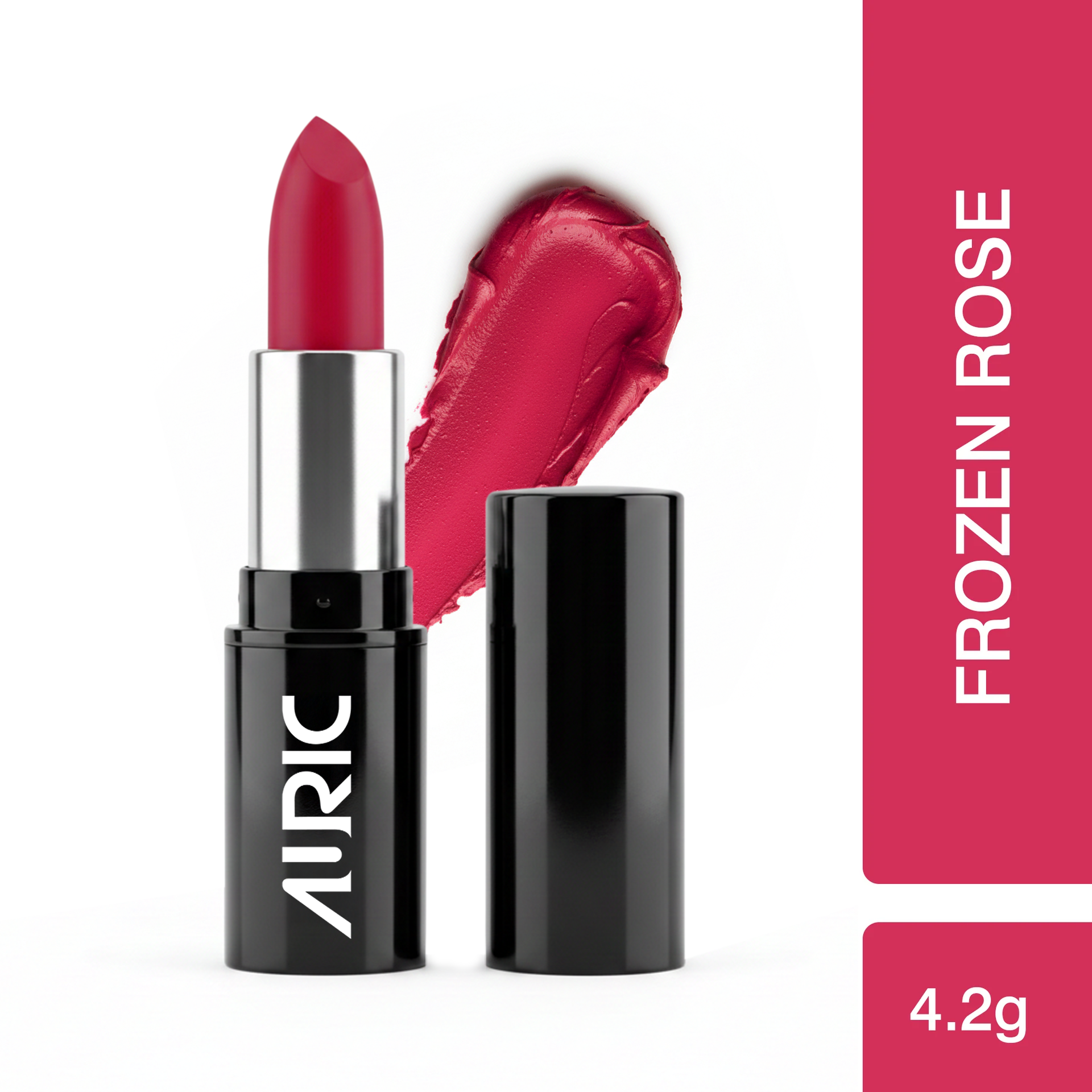 Auric MoistureSeal Lipstick, Frozen Rose - 4.2g