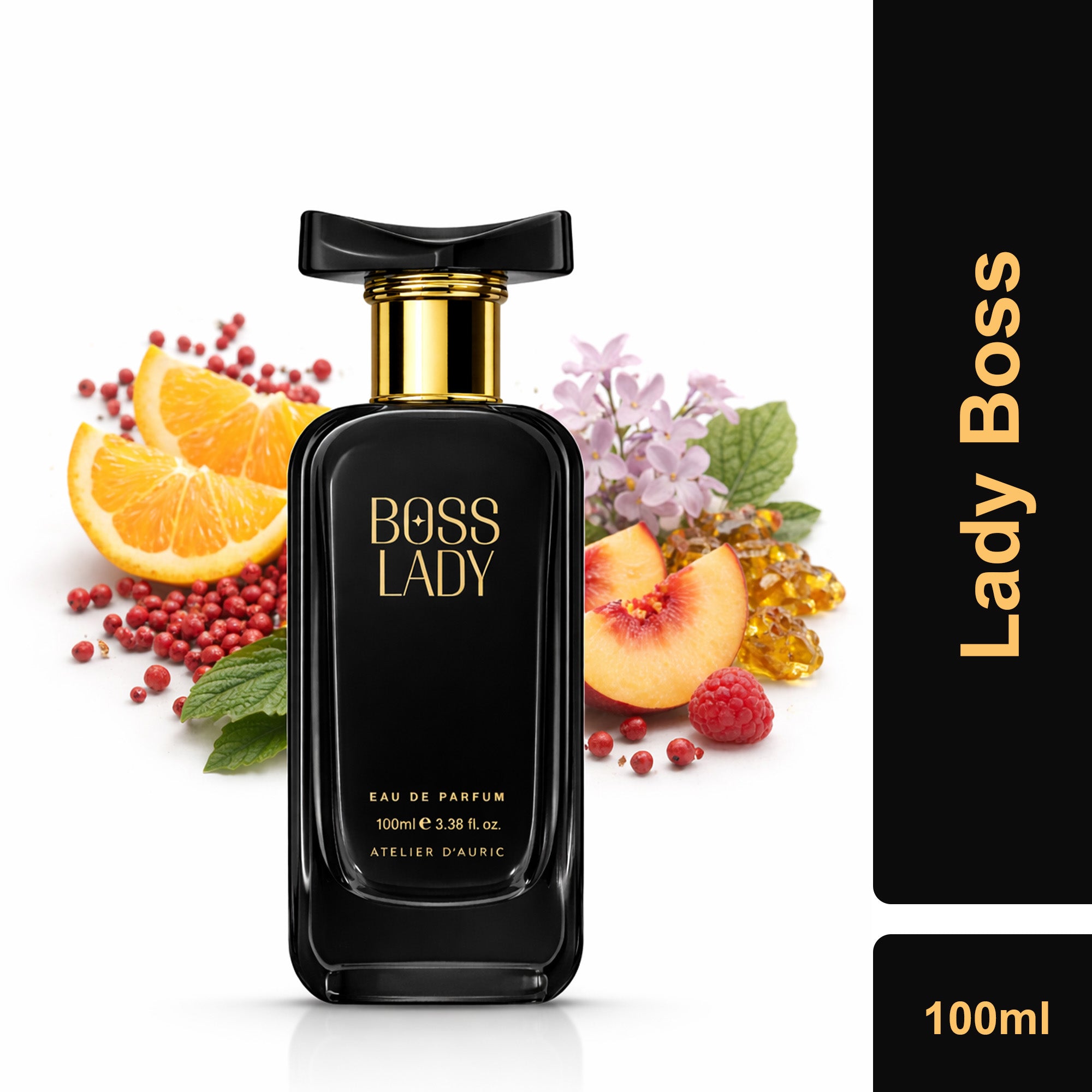Auric Lady Boss Eau De Parfum (EDP) 100ml – Long Lasting Luxury Perfume for Women