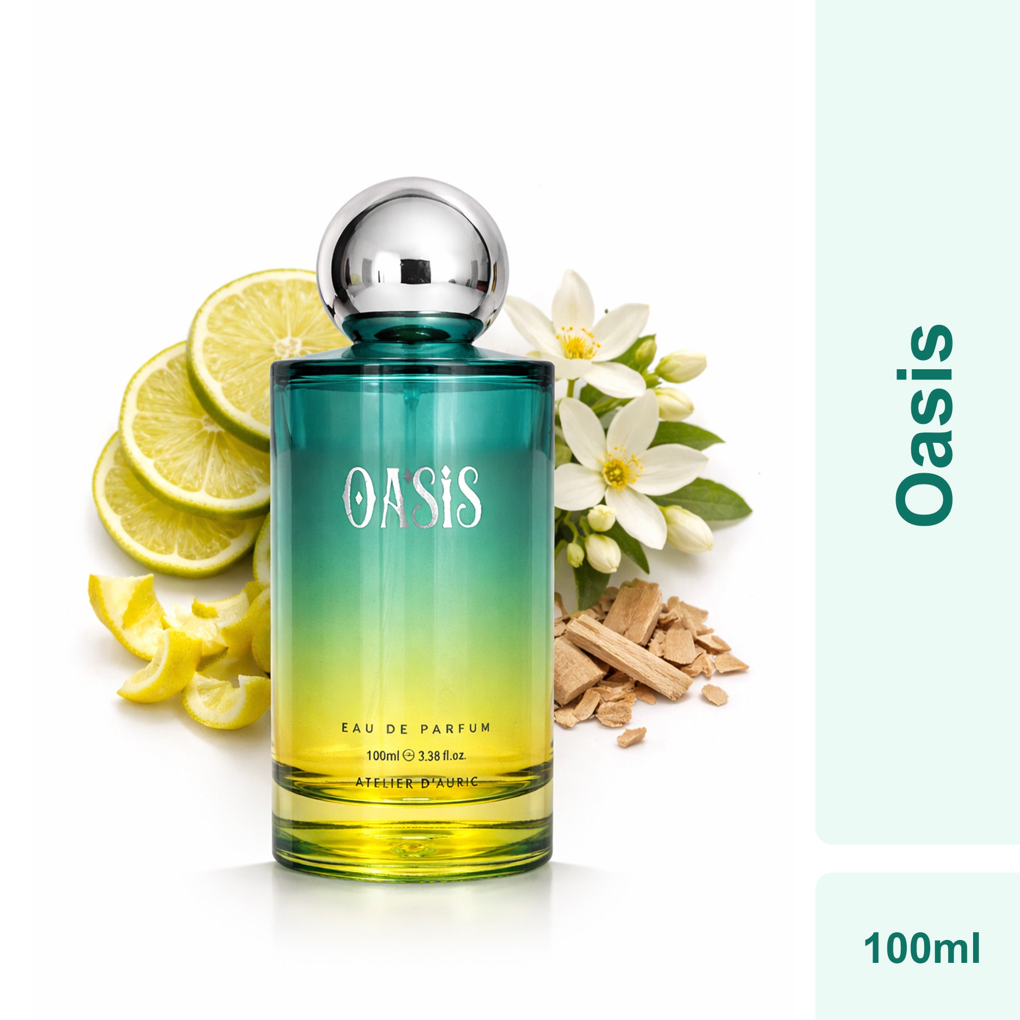 Auric Oasis Eau De Parfum (EDP) 100ml – Long Lasting Luxury Perfume for Women