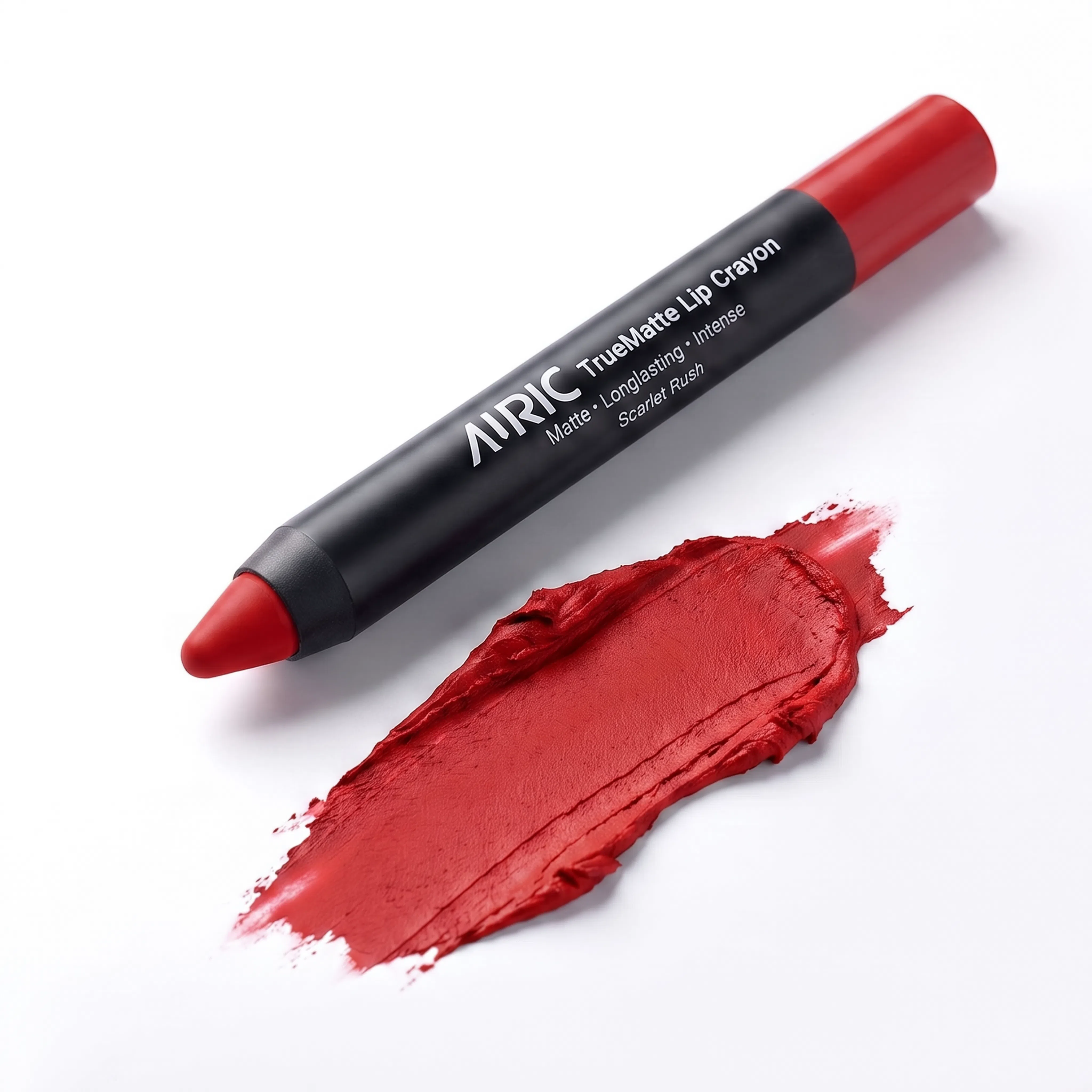 Auric TrueMatte lip Crayon Scarlet Rush
